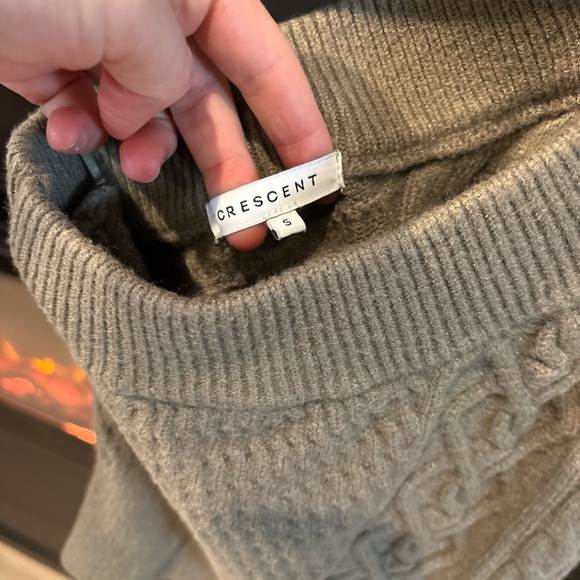 Sweater one shoulder tank top - Picture 3 of 3